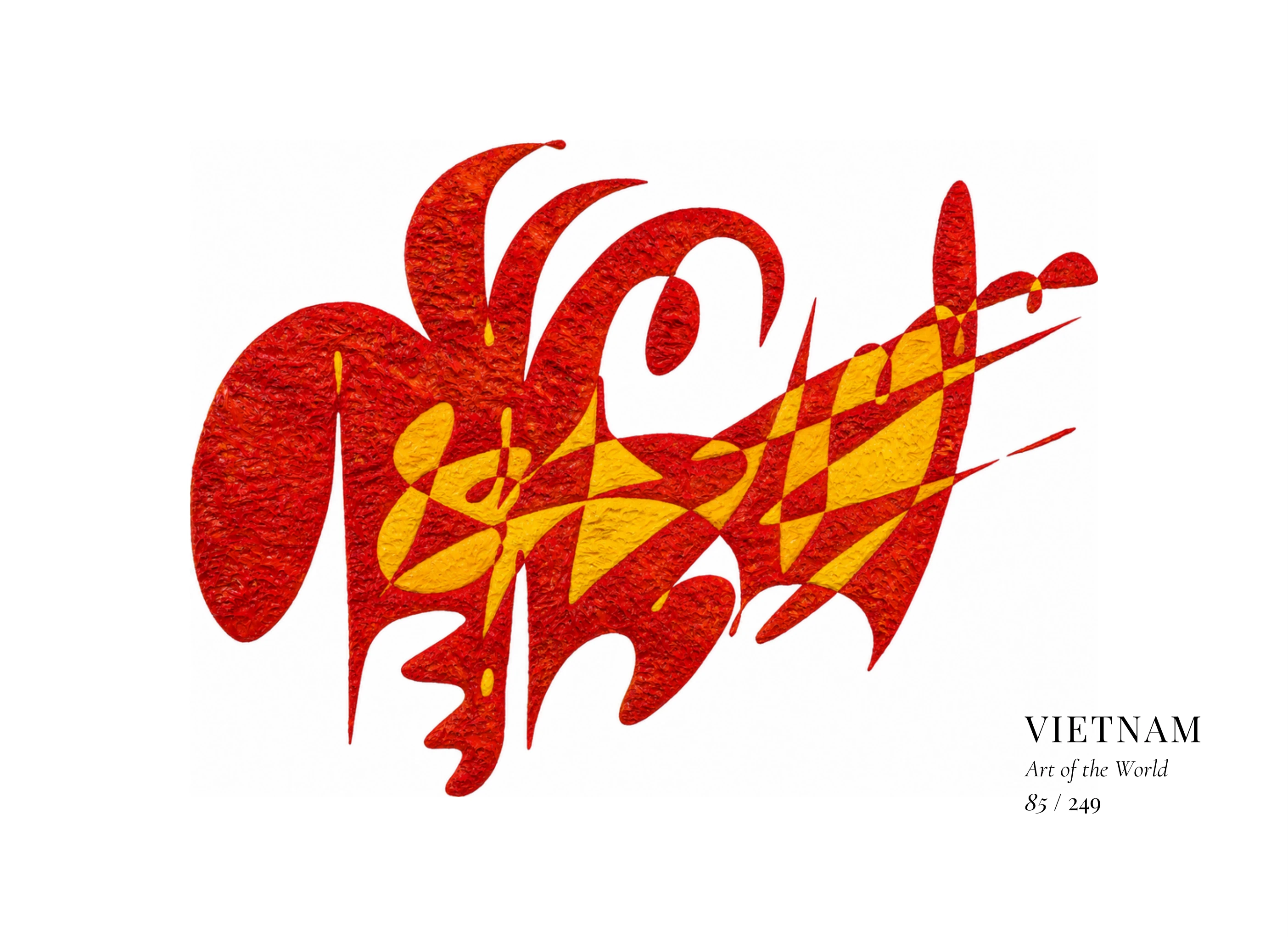 Opera Vietnam di Gheorghe Virtosu dalla serie Art of the World