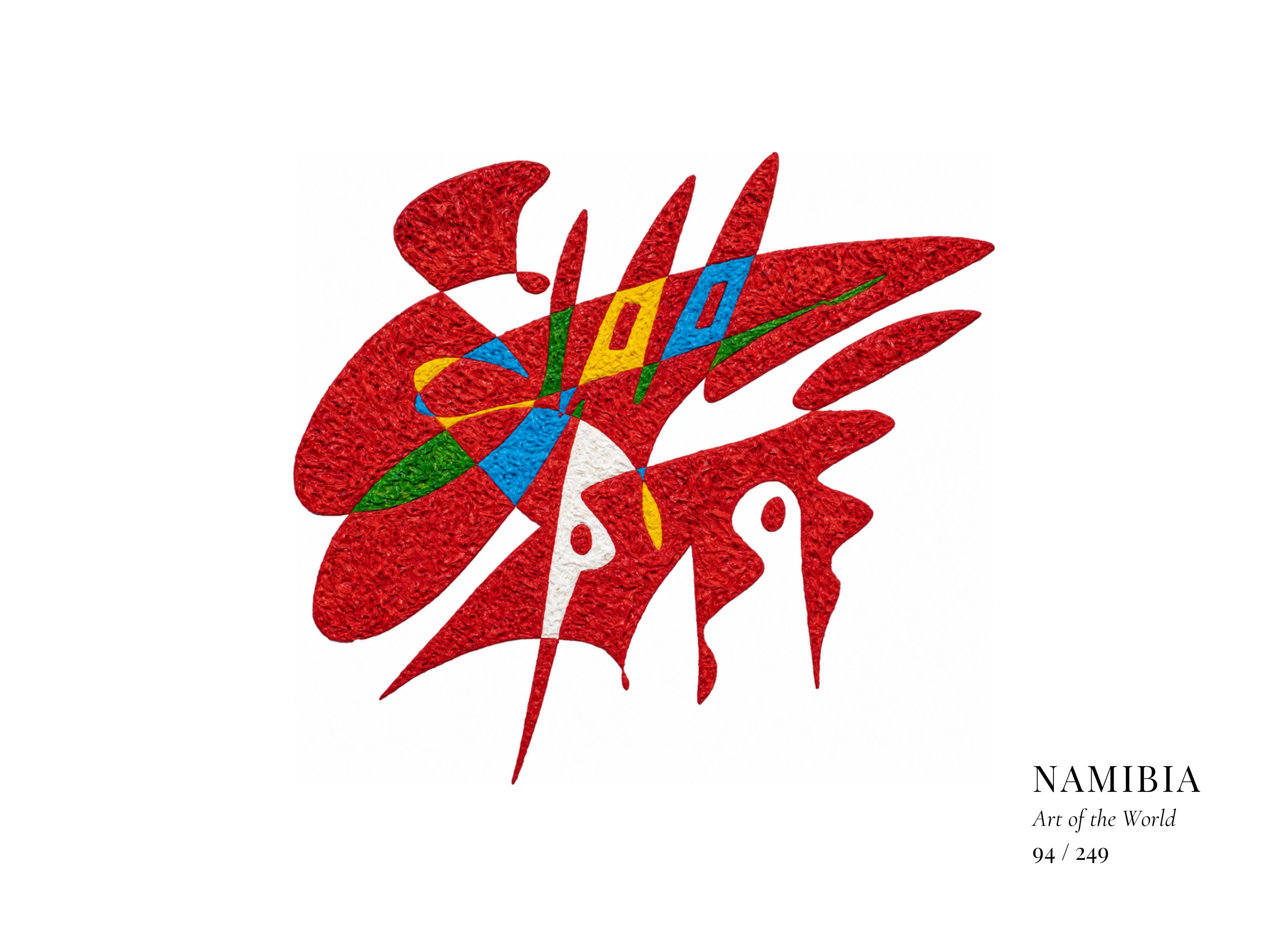 Opera Namibia di Gheorghe Virtosu dalla serie Art of the World