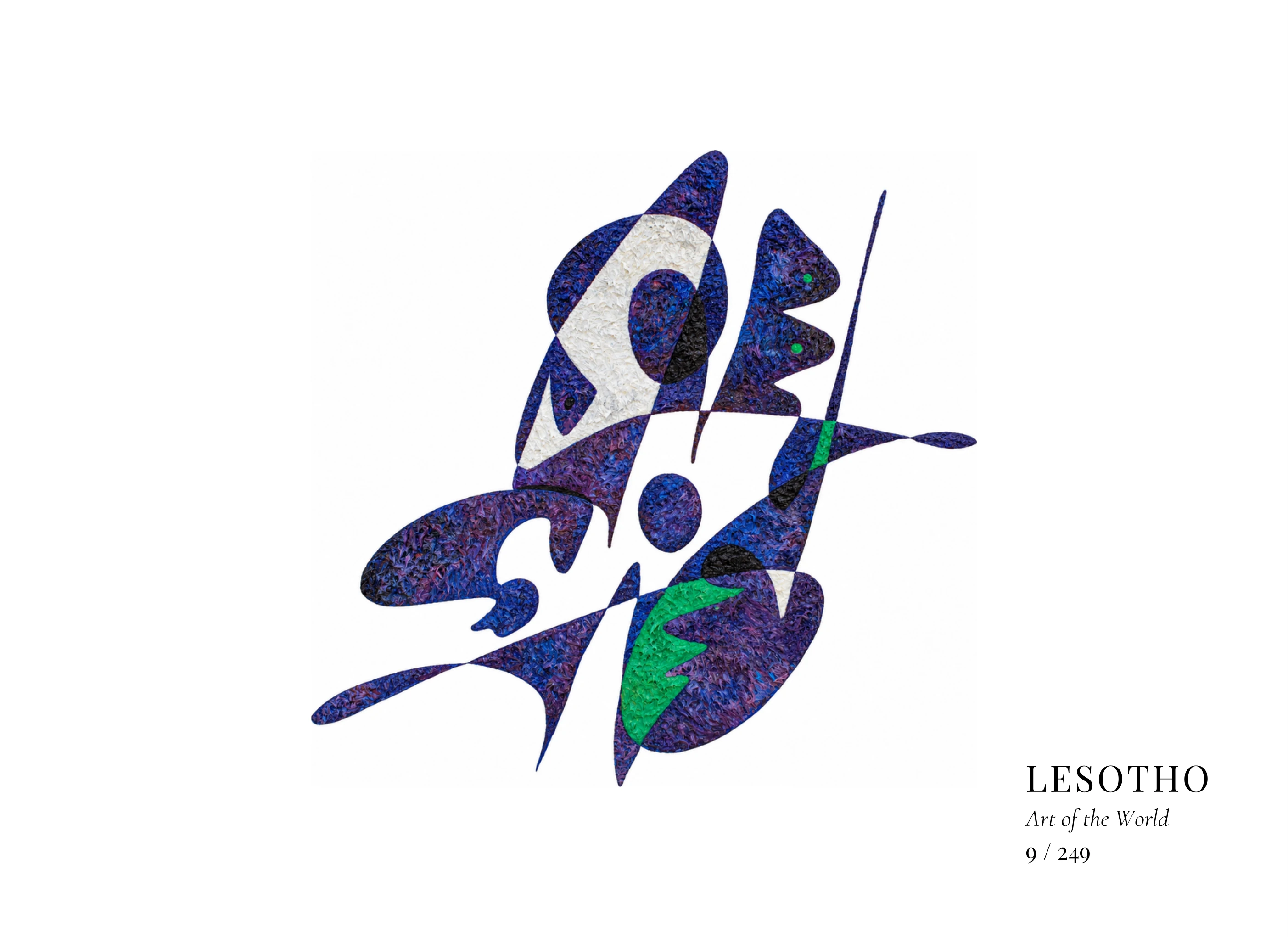 Opera Lesotho di Gheorghe Virtosu dalla serie Art of the World
